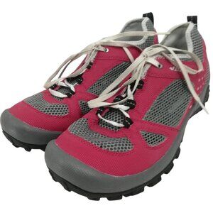 Baffin Amazon Womens Low Top Hiking Boots Size 11 Red Lace Up Vented Outdoor